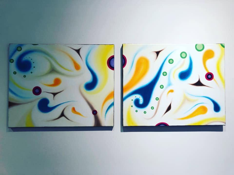 Be Koi — oil painting by Brook Casey