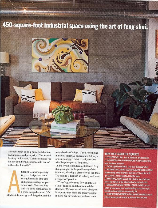 450 square feet of feng shui